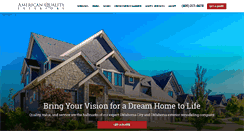 Desktop Screenshot of americanqualityexteriors.com